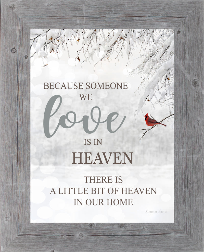 Because Someone We Love is in Heaven SSA23 - Summer Snow Art