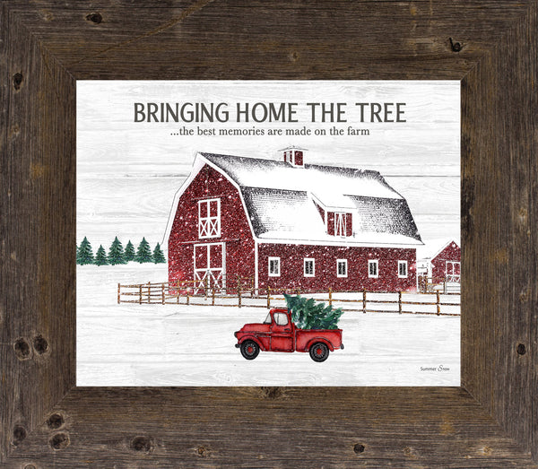 Bringing Home the Tree The Best Memories Farm SSA29 - Summer Snow Art