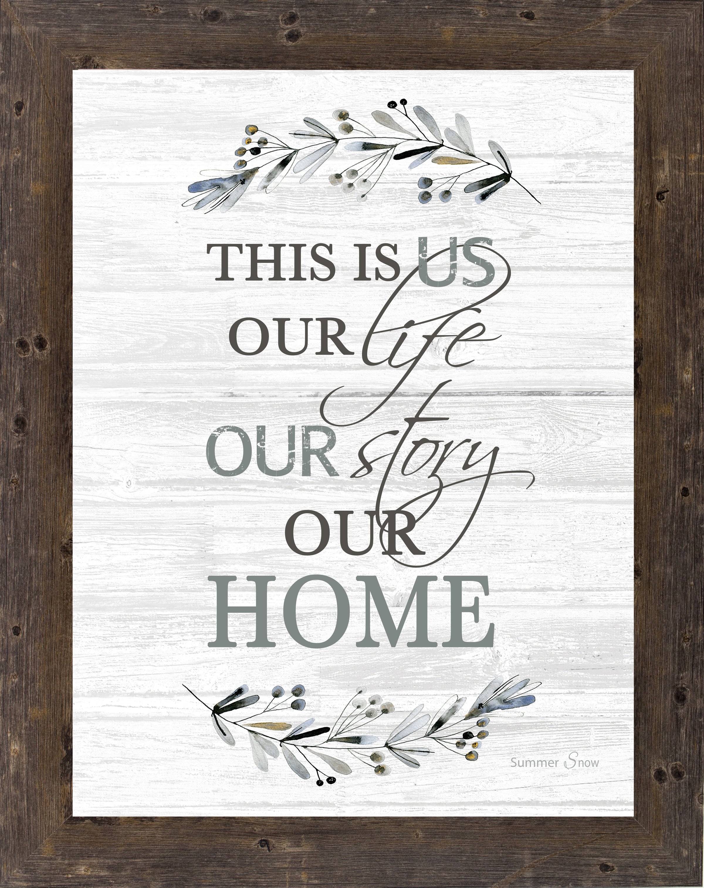 This is Us by Summer Snow SSA41 - Summer Snow Art