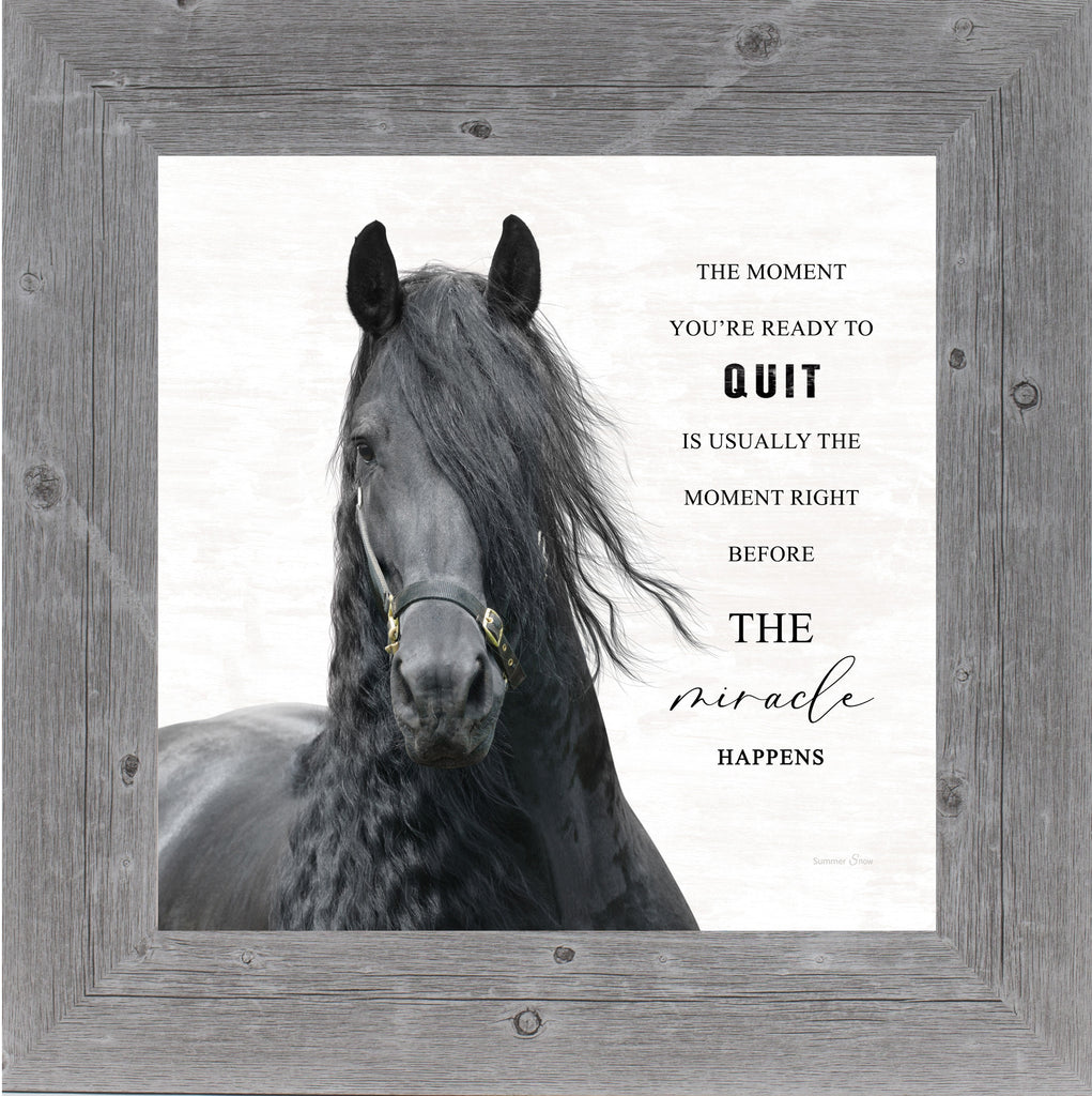 The Moment You're Ready to Quit by Summer Snow SW74