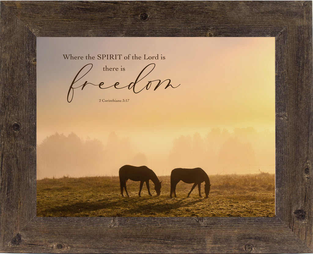 Where the Spirit of the Lord is there is Freedom by Summer Snow W132